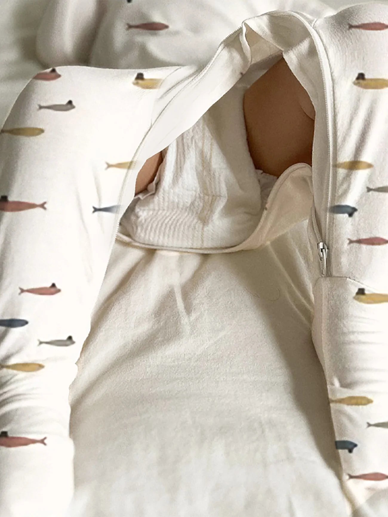 Dreamy Convertible Sleepsuit - Fish