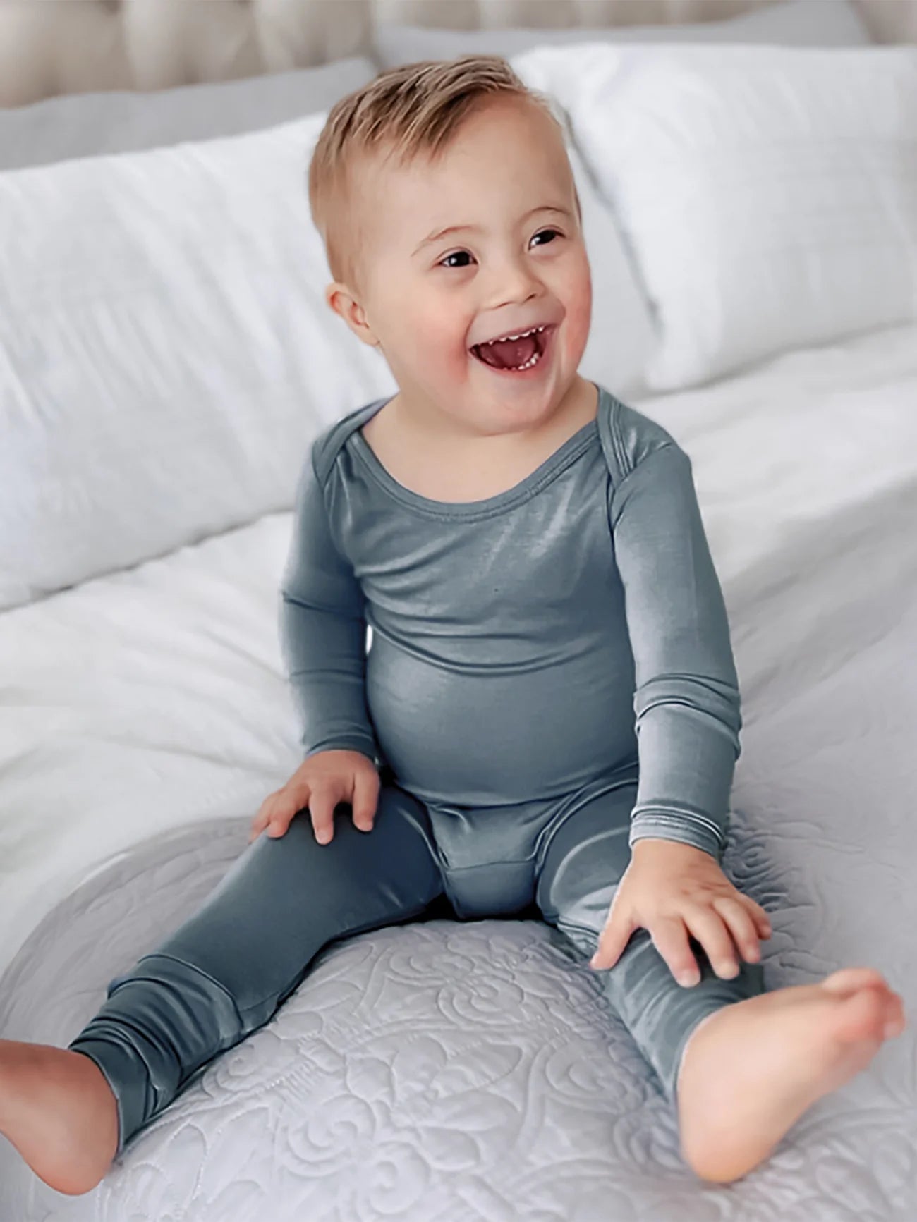 Dreamy Convertible Sleepsuit - Navy