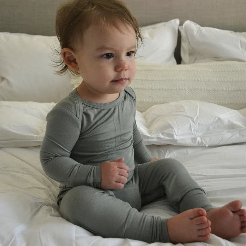 Dreamy Convertible Sleepsuit - Moss