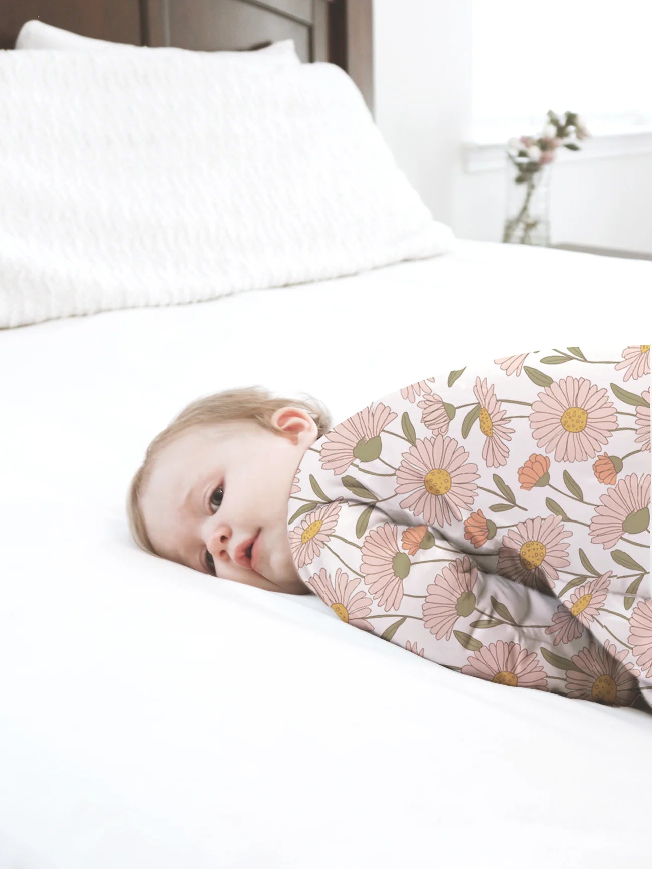 Long Sleeve Sleep Bag - Floral