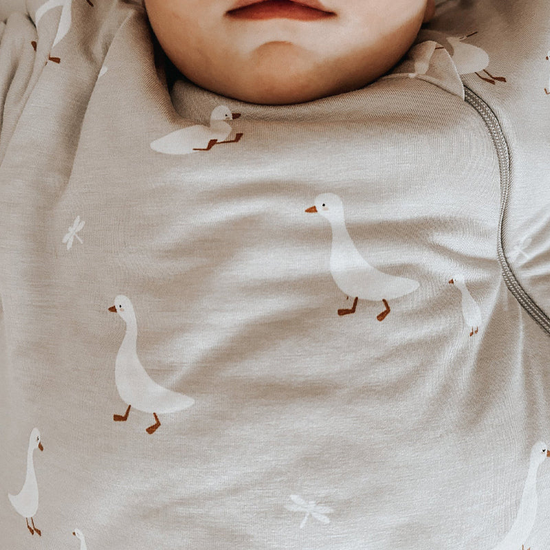 Long Sleeve Sleep Bag - Geese