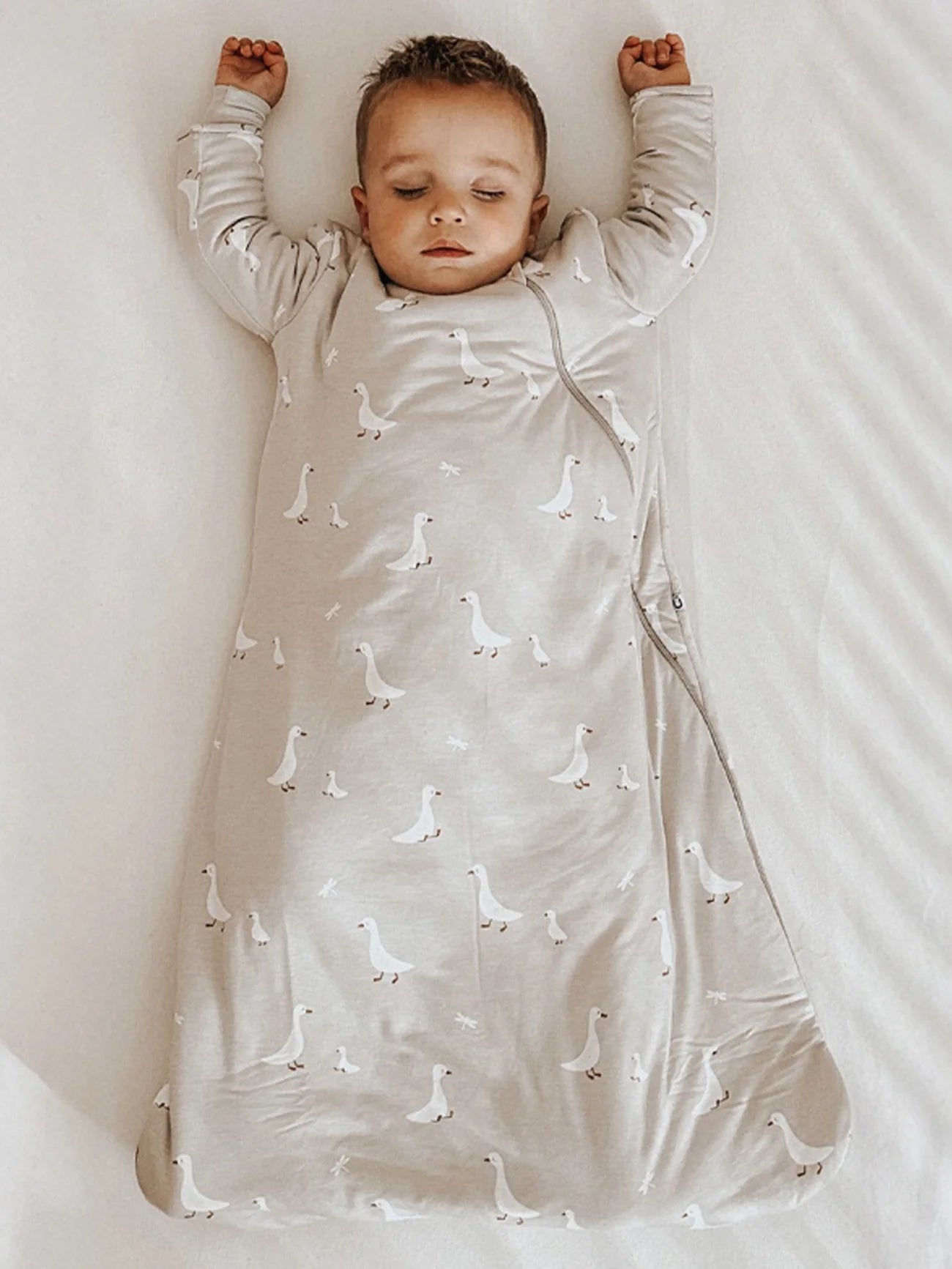 Long Sleeve Sleep Bag - Geese