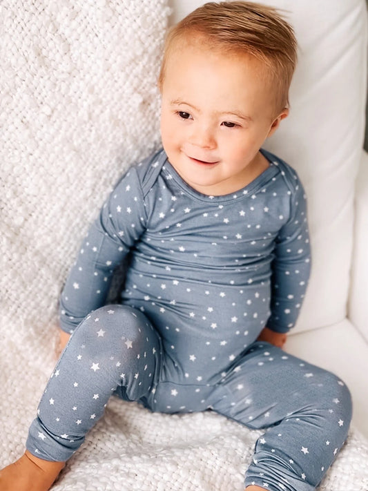 Dreamy Convertible Sleepsuit - Stars