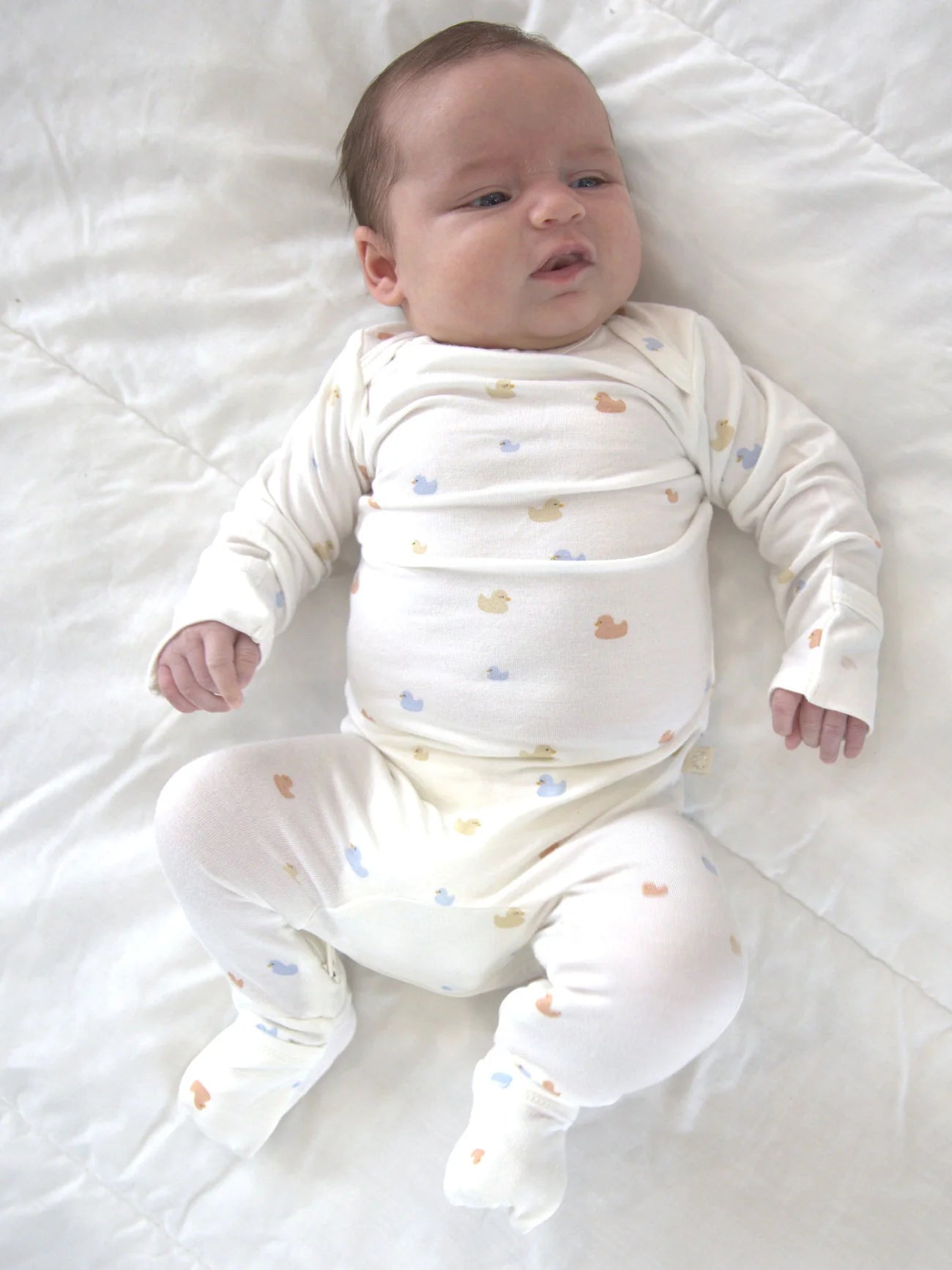 Dreamy Convertible Sleepsuit - Ducks