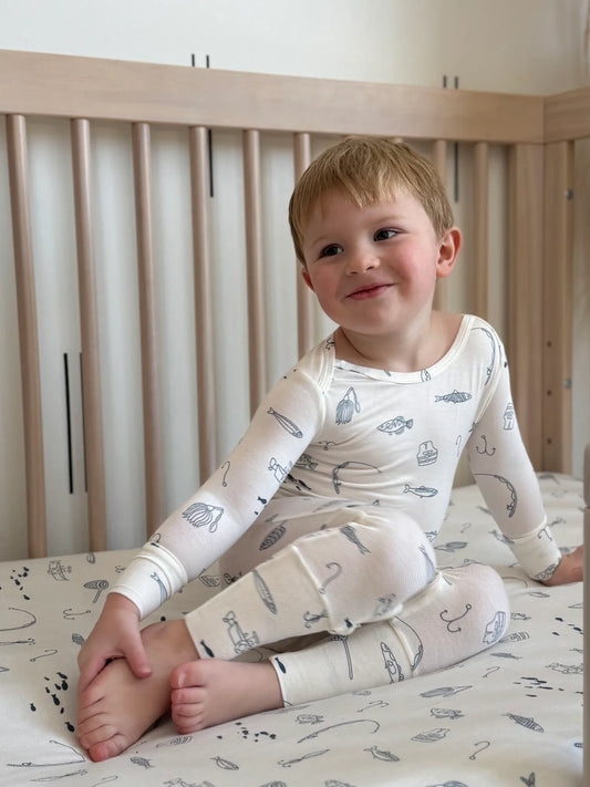 Dreamy Convertible Sleepsuit - High Sea