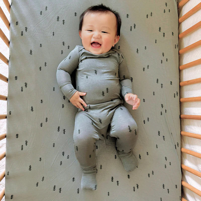 Dreamy Convertible Sleepsuit - Forest