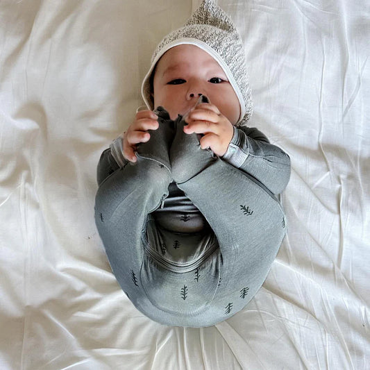 Dreamy Convertible Sleepsuit - Forest