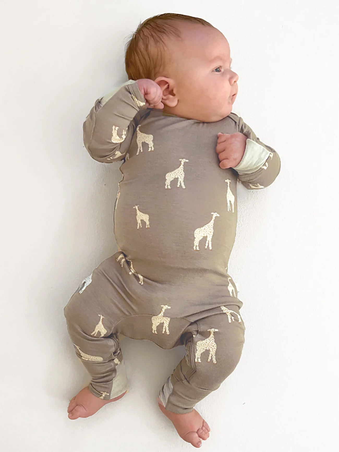 Dreamy Convertible Sleepsuit - Safari