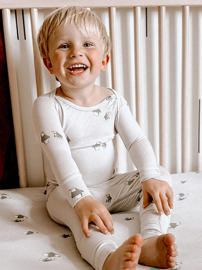 Dreamy Convertible Sleepsuit - Penguin