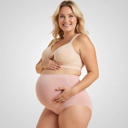 Over-Bump Seamless Maternity Briefs