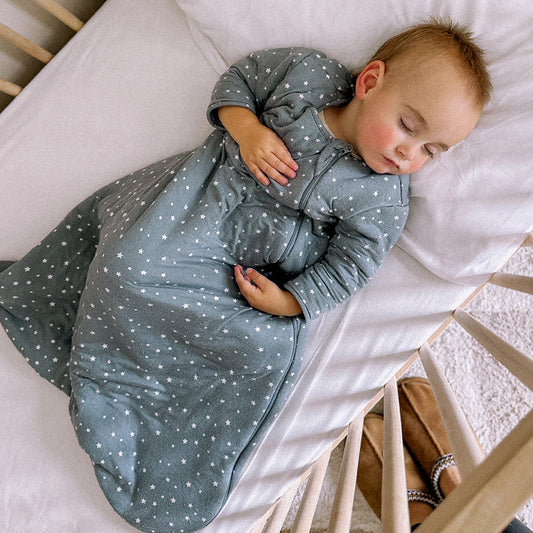 Long Sleeve Sleep Bag - Stars