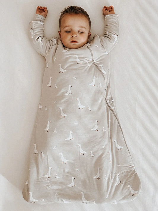Long Sleeve Sleep Bag - Geese
