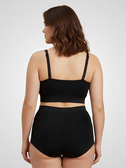 Seamless RibCrop Nursing Bra