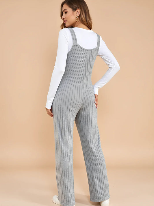 SoftLine Ribbed Maternity Jumpsuit