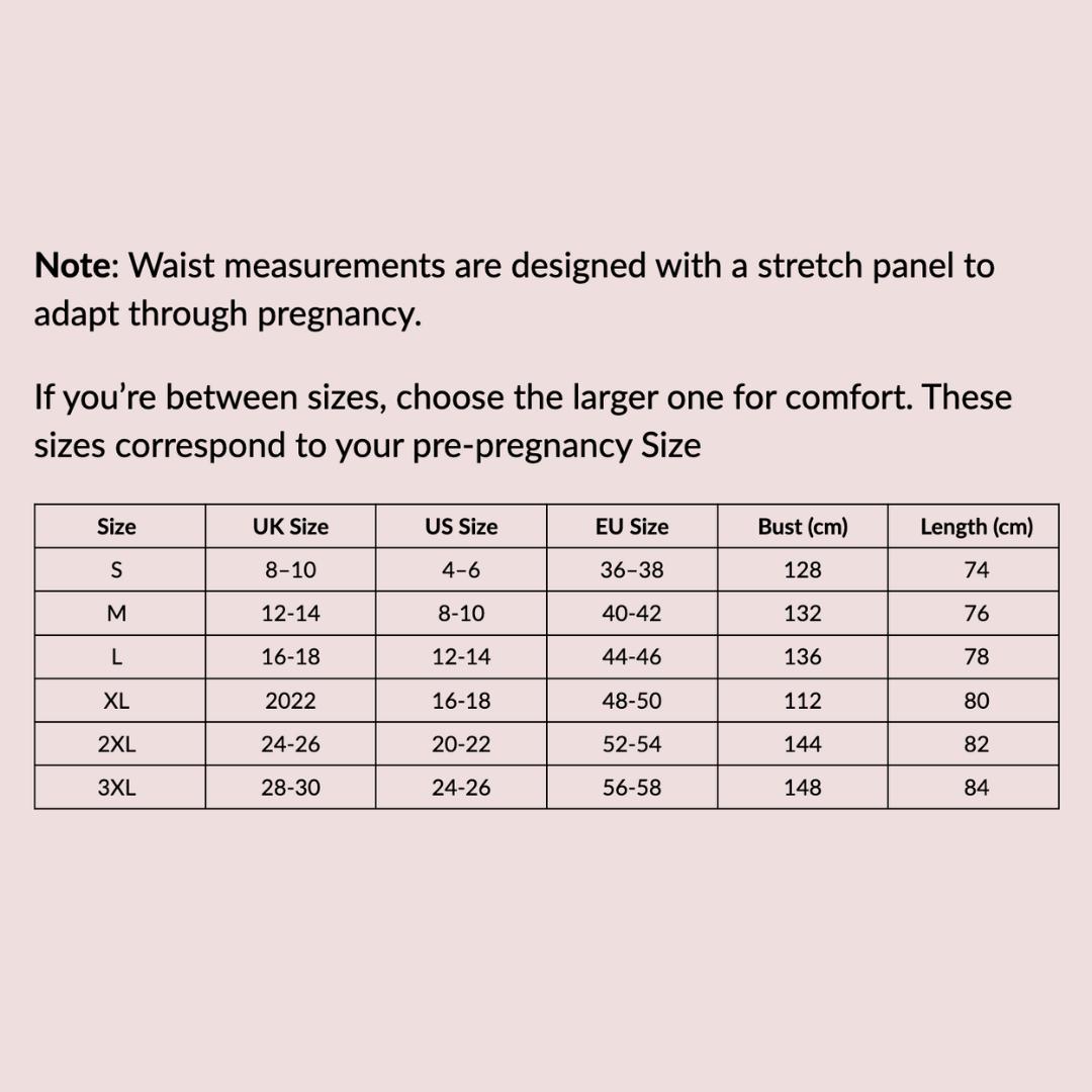 Warm High-Neck Maternity Sweater