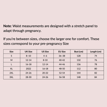 Warm High-Neck Maternity Sweater