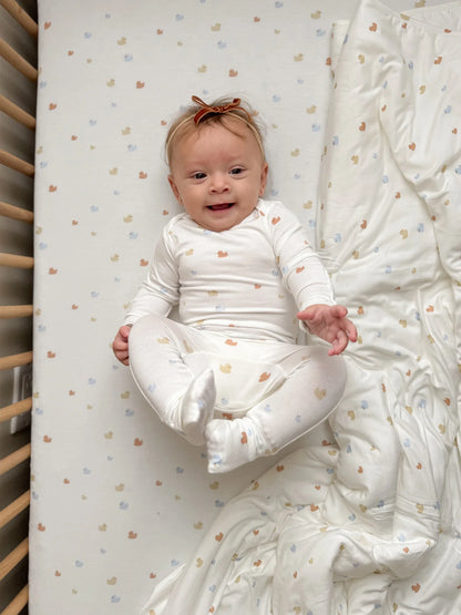 Dreamy Convertible Sleepsuit - Ducks